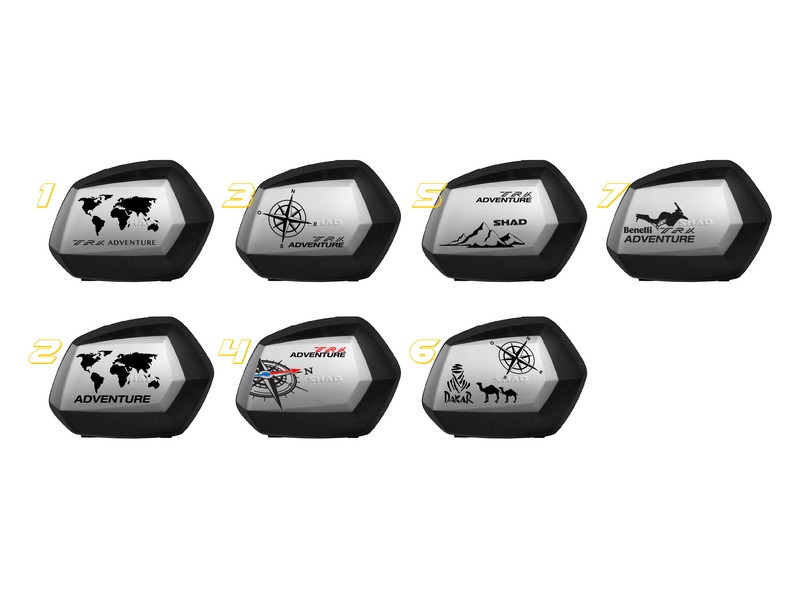 Decoração de cases Shad SH35